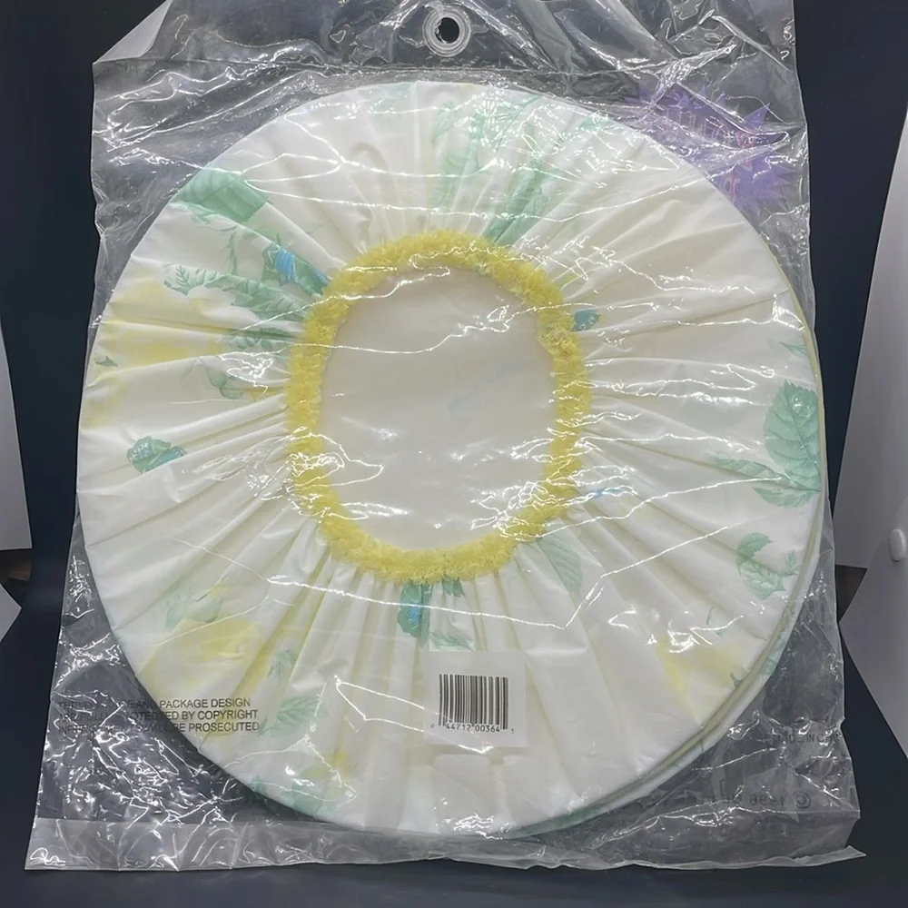 Vintage 90s Shower Caps Waterproof Premium Vinyl Better Home Plastics Pack of 3